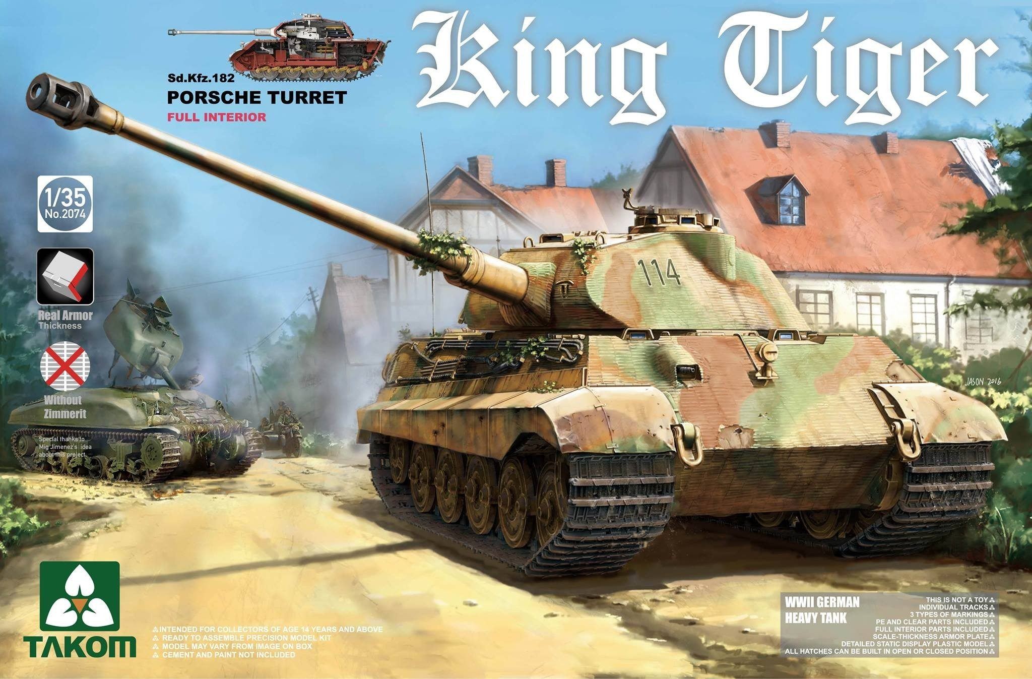 Tank SD.KFZ.182 King