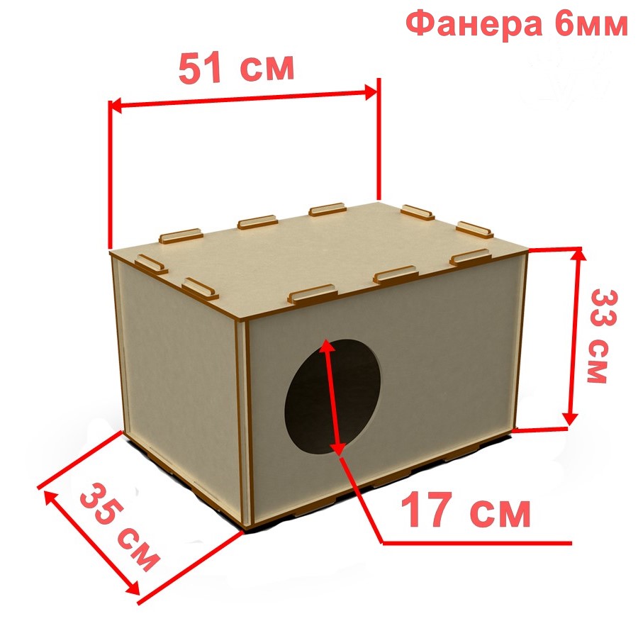 Гнездо для кореллы чертеж