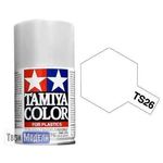Необходимое для моделей Tamiya 85026 Ts-26 Чисто белая - краска спрей в баллончиках 100 мл. tm00730 купить в твоимодели.рф