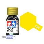 Необходимое для моделей Tamiya 80024 X-24 Жёлтый (Прозрачная) #Краска-эмаль tm00417 купить в твоимодели.рф