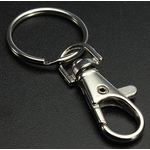 Готовые напечатанные 3D модели Кольцо с карабином для ключей tm08327 купить в твоимодели.рф