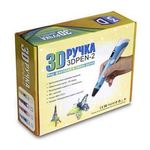 Современная 3D печать 3D ручка 2-го поколения для рисования с подставкой + пластик tm09414 купить в твоимодели.рф