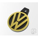 Современная 3D печать Брелок на ключи Volkswagen "Авто логотипы" (Наша разработка ©) tm09432 купить в твоимодели.рф