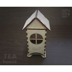 Изделия из дерева (фанеры) Чайный домик №1 (Для пакетиков с чаем) 3DLV-19-8486 tm-19-8486 купить в твоимодели.рф