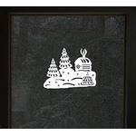 Изделия из дерева (фанеры) Новогодние украшения на окно/стекло из бумаги (Вытынанки) в ассортименте tm-19-8579_16 купить в твоимодели.рф