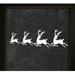 Изделия из дерева (фанеры) Новогодние украшения на окно/стекло из бумаги (Вытынанки) в ассортименте tm-19-8579_27 купить в твоимодели.рф