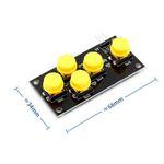 Arduino Kit 5 аналоговых кнопки для ардуино проектов tm-19-8751 купить в твоимодели.рф