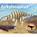 Изделия из дерева (фанеры) Ankylosaurus 3D пазл конструктор из дерева серия "DINOSAUR" 20 деталей tm-19-8916 купить в твоимодели.рф