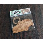 Изделия из дерева (фанеры) Lada Vesta брелок подвеска на зеркало автомобиля 10см из дерева tm-19-9245 купить в твоимодели.рф