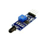 Arduino Kit ИК Инфракрасный датчик огня LM393 4 PIN tm-19-9264 купить в твоимодели.рф