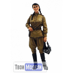 Склеиваемые модели  ТМW-127 Советская женщина Второй мировой войны 1/35 [СМОЛА] tm01478 купить в твоимодели.рф
