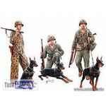 Склеиваемые модели  Master Box 35155 Корпус морской пехоты США и собаки tm01485 купить в твоимодели.рф