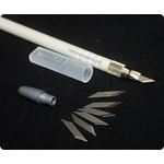 Оборудование для творчества JAS 4021 Нож с цанговым зажимом, пластиковая ручка tm01159 купить в твоимодели.рф