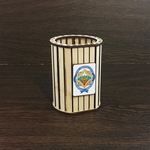 Изделия из дерева (фанеры) Подарочная карандашница с логотипом и символикой Служба безопасности Росси (бюджетный групповой подарок) tm-080322-2-2-3 купить в твоимодели.рф