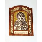 Изделия из дерева (фанеры) Икона Божией Матери "Неувядаемый Цвет" 4х слойная, деревянная рамка 15*20 см tm-26012026-01 купить в твоимодели.рф