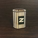 Изделия из дерева (фанеры) Подарочная карандашница с логотипом и символикой СВО Z (бюджетный групповой подарок) tma-02032022-z купить в твоимодели.рф