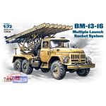 Склеиваемые модели  ICM 72814 ЗиЛ-131 Реактивная система залпового огня БМ-13-16 tm02589 купить в твоимодели.рф