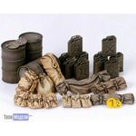 Строительство диорам Tamiya 35229 Набор бочек, канистр, рюкзаков американской армии tm02714 купить в твоимодели.рф