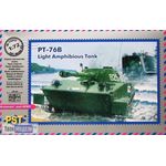 Склеиваемые модели  PST 72053 ПТ-76 Легкий плавающий танк 1/72 tm03350 купить в твоимодели.рф