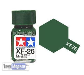 Необходимое для моделей Tamiya 80326 XF-26 Глубокий Зелёный #Краска-эмаль tm00709 купить в твоимодели.рф