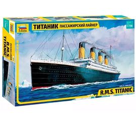 Склеиваемые модели  zvezda 9059 Звезда Пассажирский лайнер “Титаник" R.M.S. Titanic tm06325 купить в твоимодели.рф