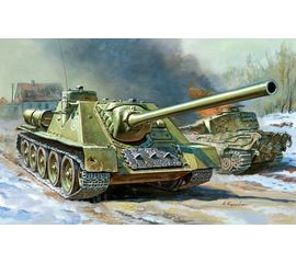 Склеиваемые модели  zvezda 5044 Звезда СУ-100 Советский истребитель танков 1/72 tm06331 купить в твоимодели.рф