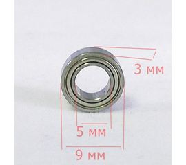 RC Гараж  Подшипник 5x9 мм для RC M10DT Carisma CIS 15093-3 tm06390 купить в твоимодели.рф