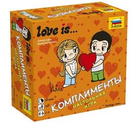 Игровые системы zvezda 8958 Звезда Настольная игра Love is Комплименты tm07929 купить в твоимодели.рф