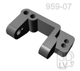 Запчасти для ремонта Wltoys L959-07 С-хаб передних колес (3D печать) 2шт. tm08137 купить в твоимодели.рф