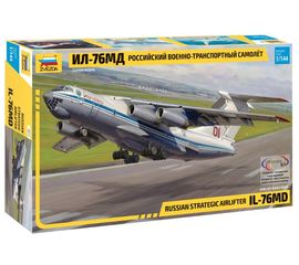 Склеиваемые модели  Zvezda 7011 Звезда 7011 Ил-76 МД военно-транспортный самолёт России 1/144 tm08391 купить в твоимодели.рф