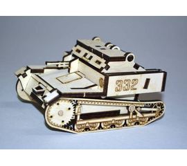 Склеиваемые модели  "Т-27" Танк из фанеры. Серия "Танки и бронемашины" (СЛУ) tm09040 купить в твоимодели.рф