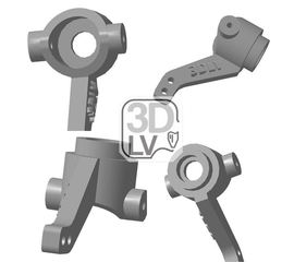 Запчасти для ремонта HQ m0456 Turning Base HQ731 HQ732 HQ733 HQ734 [3DLV] tm08282 купить в твоимодели.рф