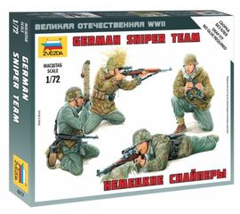 Сборка без клея zvezda 6217 Звезда Немецкий снайперы ВОВ 1/72 tm09470 купить в твоимодели.рф