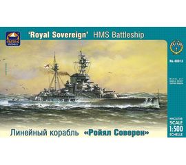 Склеиваемые модели  ARKModels 40013 Английский линкор «Ройял Соверен» 1/500 tm09086 купить в твоимодели.рф