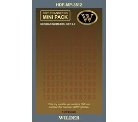 Необходимое для моделей Wilder HDF-MP-3512 Декаль Немецкие номера для наземной техники Сет 6.2 tm09124 купить в твоимодели.рф