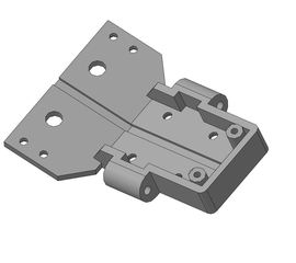 RC Гараж  Wltoys L959-16 Плата крепления передних рычагов 1:12 3D STL tm09218 купить в твоимодели.рф