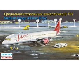 Склеиваемые модели  ЕЕ14428 Боинг Б-752 VIM Авиалайнер 1:144 - Eastern Express tm09059 купить в твоимодели.рф