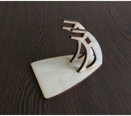 Склеиваемые модели  Универсальная подставка для самолетов серии «Авиация ВОВ» из фанеры 3DLV-10196 tm10196 купить в твоимодели.рф