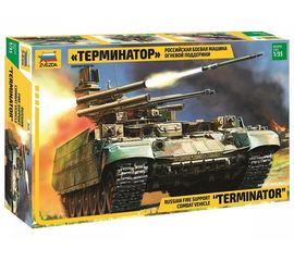 Склеиваемые модели  zvezda 3636 Звезда Терминатор Российская боевая машина огневой поддержки БМПТ tm00274 купить в твоимодели.рф