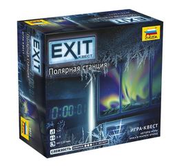 Игровые системы zvezda 8972 EXIT-КВЕСТ. Полярная станция (настольная игра) (AL) tm-19-8449 купить в твоимодели.рф