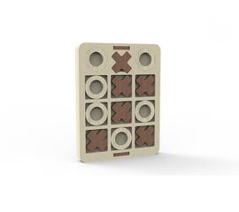 Изделия из дерева (фанеры) Игра настольная крестики нолики (дорожный вариант) дерево 3DLV-19-8515 tm-19-8515 купить в твоимодели.рф