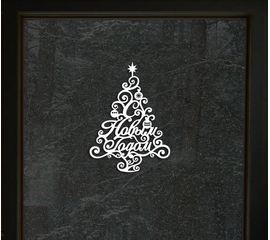 Изделия из дерева (фанеры) Новогодние украшения на окно/стекло из бумаги (Вытынанки) в ассортименте tm-19-8579 купить в твоимодели.рф