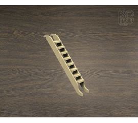 Изделия из дерева (фанеры) Межэтажная лесенка из дерева для кукольных домиков 3DLV-19-8510 tm-19-8510 купить в твоимодели.рф