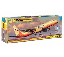 Склеиваемые модели  zvezda 7031 Звезда Ту-204-100С Пассажирский авиалайнер 1/144 tm-19-8710 купить в твоимодели.рф