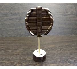 Изделия из дерева (фанеры) Антистресс вертушка спинер вертолет - игрушка из дерева (Большая) tm-19-8831 купить в твоимодели.рф