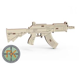 Изделия из дерева (фанеры) Автомат Galil ACE 31 Израиль Конструктор из дерева 17,5 см 6 деталей (ОПК-мини) tm-19-8928 купить в твоимодели.рф