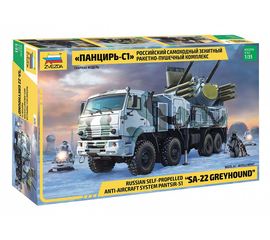 Склеиваемые модели  Панцирь-С1 Российский самоходный ЗРПК комплекс Звезда 3698 1/35 tm-19-8879 купить в твоимодели.рф