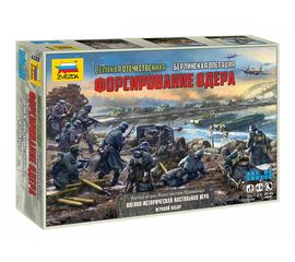 Игровые системы zvezda 6235 Звезда настольная игра Берлинская операция «Форсирование Одера» (ВОВ) tm-19-8970 купить в твоимодели.рф