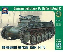 Склеиваемые модели  ARK35018 Немецкий легкий танк Т-II C немецкий лёгкий танк 1/35 tm-19-8840 купить в твоимодели.рф