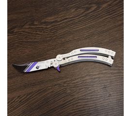 Изделия из дерева (фанеры) Нож бабочка - Butterfly Knife CS:GO копия из дерева №3 White Tooth 1:1 tm-19-9335 купить в твоимодели.рф